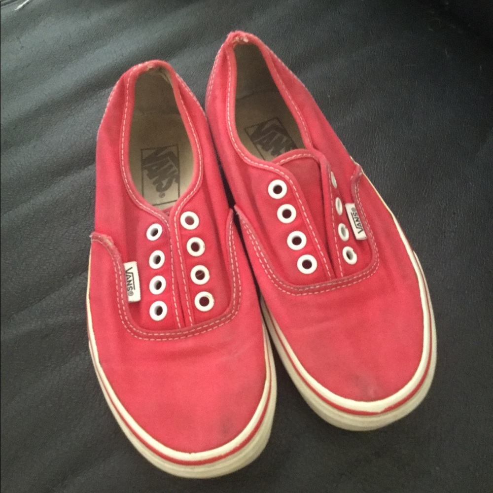 Red Vans